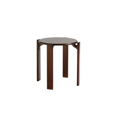 Rey Stappelbarer Hocker / By Bruno Rey x Dietiker, 1971 - Holz - Hay braun/holz natur en holz