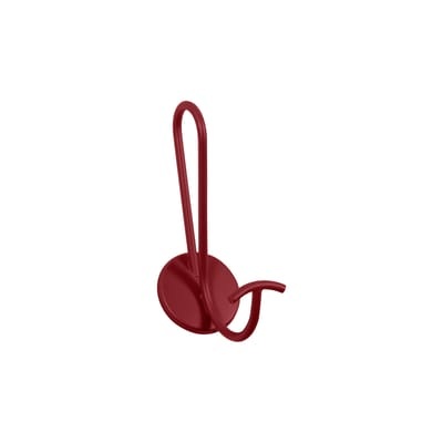Acrobate Wandhaken / Stahl - H 27 cm - Fermob rot en metall