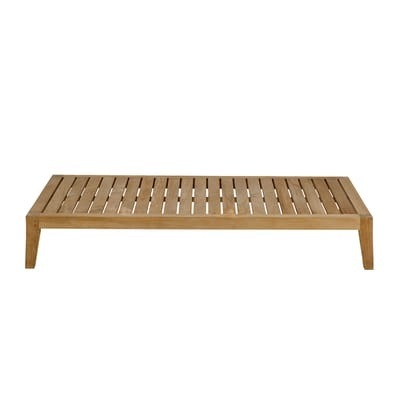 Synthesis Couchtisch / 85 x 155 cm - Teakholz - Unopiu holz natur en holz
