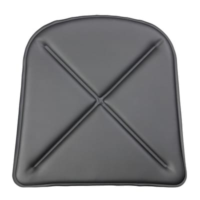 Sitzkissen leder schwarz / Kunstleder - für Stuhl ?A? und Sessel ?A56? - Tolix schwarz en leder