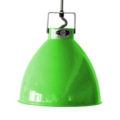 Pendelleuchte Augustin metall grün Small / Ø 16 cm - Jieldé grün en metall