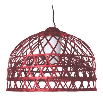 Emperor Pendelleuchte small - Moooi rot en faser