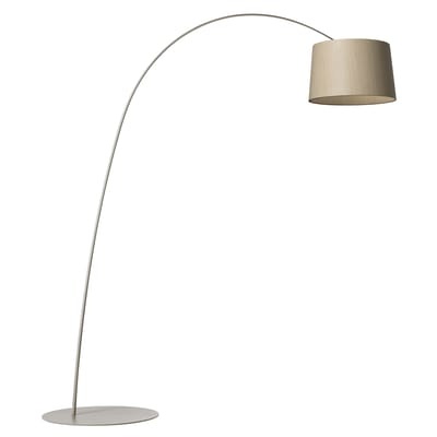 Twiggy Wood LED Stehleuchte / My Light - Bluetooth / H 195 bis 215 cm - Foscarini holz natur en holz
