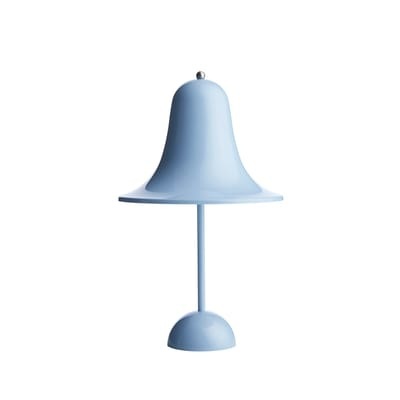 Pantop Portable Lampe ohne Kabel / Verner Panton (1980) - Verpan blau en plastikmaterial
