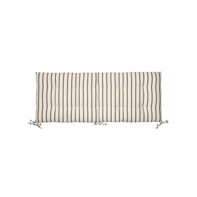 Coussin pour banc Franca textil braun / B 100 x T 42 cm - BROSTE COPENHAGEN braun en textil