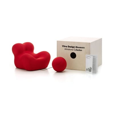 La Mamma Miniatur / Gaetano Pesce (1969) - Vitra rot en textil