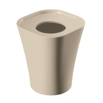 Trash Mülleimer H 36 cm - Magis beige en plastikmaterial