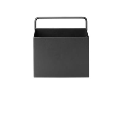ferm living Plant Box square Blumenkasten schwarz
