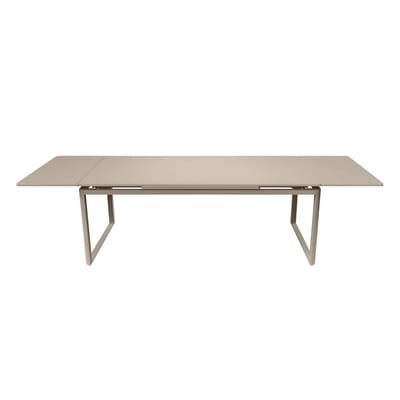Ausziehtisch Biarritz metall weiß beige ausziehbar - L 200 bis 300 cm - Fermob weiß en metall