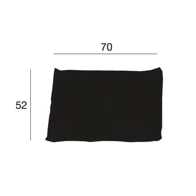 Kilt Kissen / Leder - Zanotta braun en leder