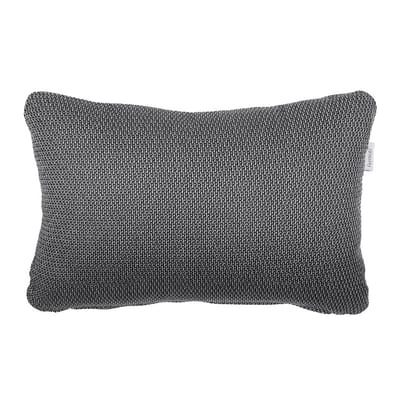 Evasion Outdoor-Kissen / 44 x 30 cm - Fermob grau/schwarz en textil