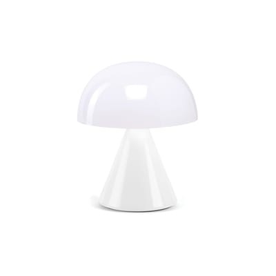Mina Mini Lampe ohne Kabel / LED - H 8,3 cm / INDOOR - Lexon weiß en metall/plastikmaterial