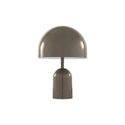 Schnurlosleuchte Bell Portable LED plastikmaterial braun / H 28 cm - Tom Dixon braun en plastikmaterial