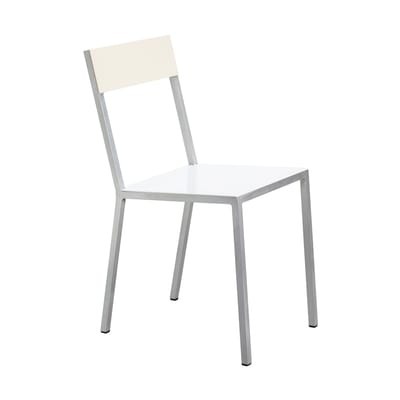 Alu Stuhl - valerie objects weiß/beige en metall