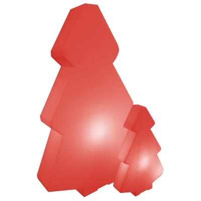 Lightree Outdoor Stehleuchte H 100 cm - für den Außeneinsatz - Slide rot en plastikmaterial
