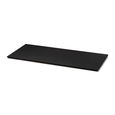 Tablett Holz / Für Blumenkasten Plant Box Large - Tiefe 35 cm x L 78 cm - Ferm Living schwarz en holz