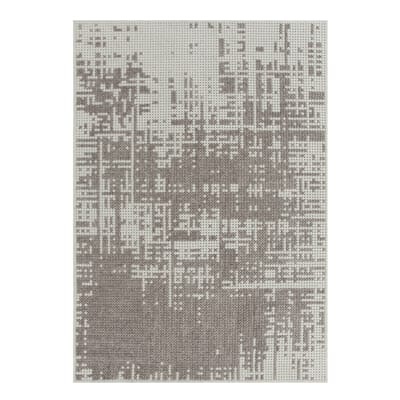 Abstract Teppich / 170 x 240 cm - Gan beige en textil