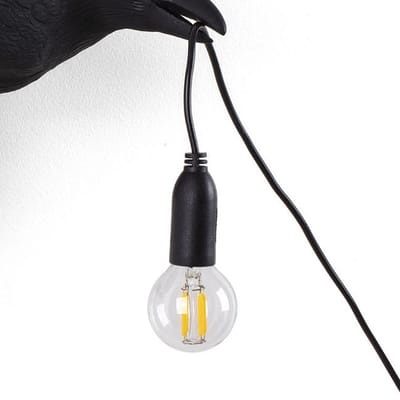 LED-Glühbirne E14 als Ersatz / Für Bird Outdoor Wandleuchte - 2W - Seletti transparent en glas