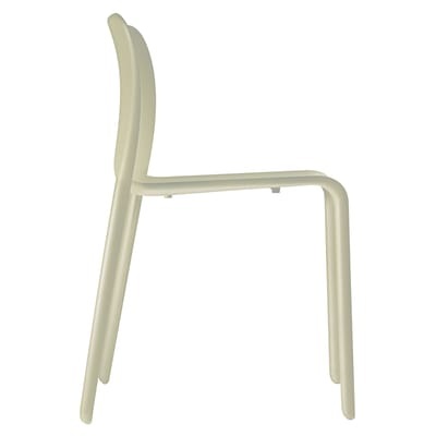First Chair Stapelbarer Stuhl - Magis beige en plastikmaterial