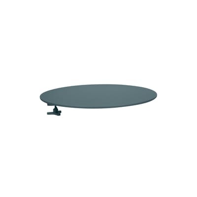 Tablett Armlehnen-Ablageplatte / Ø 36 cm - Für BELLEVIE Sessel & Sofas - Fermob grau en metall