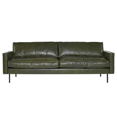 Ppno.1 Sofa / Leder - 3-Sitzer - L 233 cm - Pols Potten grün en leder