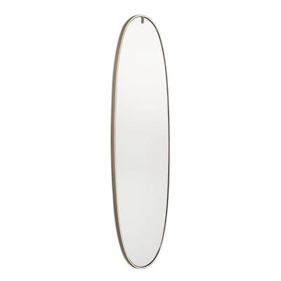 La Plus Belle Spiegel leuchtend LED / By Starck - H 205 cm - Flos metall en metall