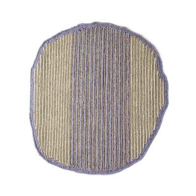 Uilas Small Teppich / 180 x 200 cm - Naturfaser - ames violett en faser