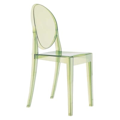 KARTELL - Stuhl VICTORIA-GHOST - Kunststoff - P / grün - 38/49/91 cm