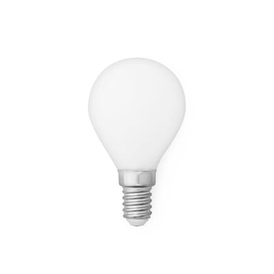 LED-Glühbirne E14 Standard glas weiß / 2 W - 160 lm - Normann Copenhagen weiß en glas