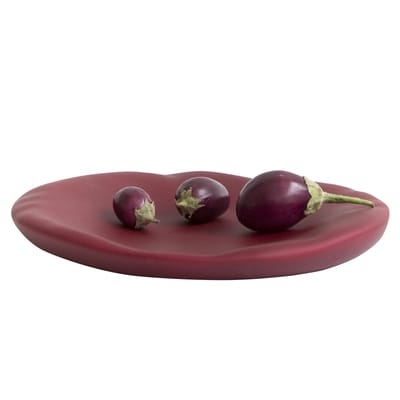 Schale Canova Large keramik rot / Ø 37 cm - Keramik - Moustache rot en keramik