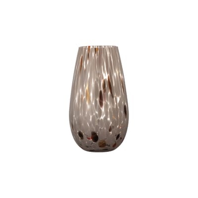 Artem Vase / Ø 14,5 x H 25 cm - Mundgeblasenes Glas - Bloomingville braun en glas