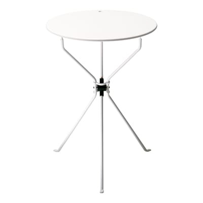 Cumano Klapptisch Ø 55 cm x H 70 cm - Klapptisch - Zanotta weiß en metall