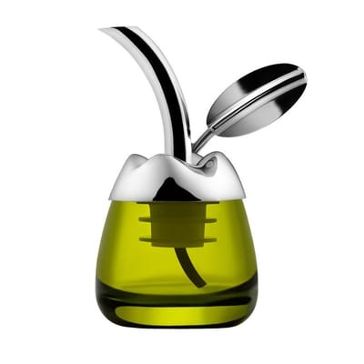 Fior d'olio Ölständer / Tester mit Universal-Ausguss - Alessi metall en metall/glas