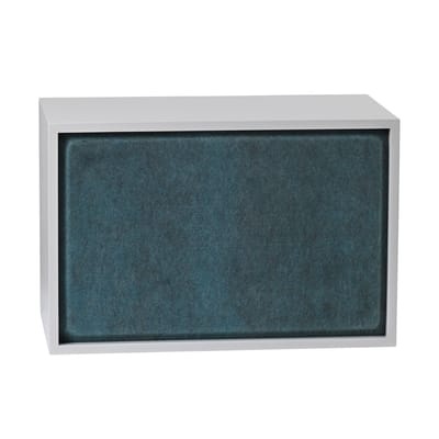 Akustikplatte / für Regal Stacked Large - 65 x 43 cm - Muuto blau en textil