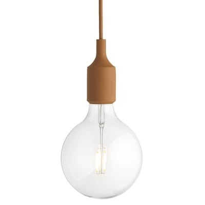 Muuto-E27 Pendant Lamp, Clay Brown