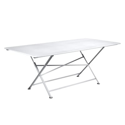 Cargo Klapptisch / 90 x 190 cm - Fermob weiß en metall