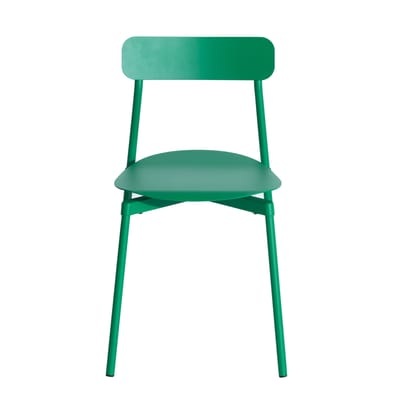 Week-End Hocker / Aluminium - Petite Friture gelb en metall
