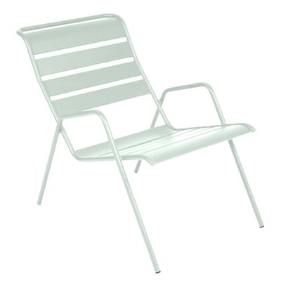 Lounge Sessel Monceau metall grün / Stapelbar - Fermob grün en metall
