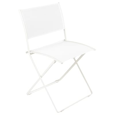 Plein Air Klappstuhl - Fermob weiß en textil