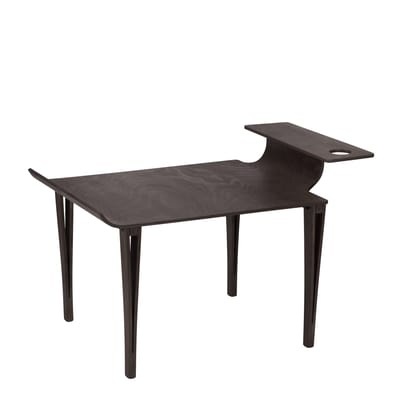 Biplan Couchtisch / 84 x 61 cm x H 49 cm - Tsé-Tsé schwarz en holz