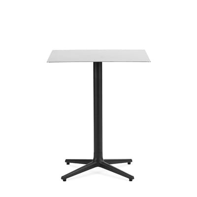 Allez 4L OUTDOOR quadratischer Tisch / 60 x 60 cm - Stahl - Normann Copenhagen grau/silber/metall en metall
