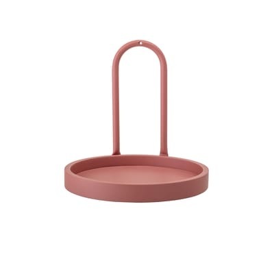 Regal Loop holz orange / Ø 25 cm x H 25,5 cm - Bloomingville orange en holz
