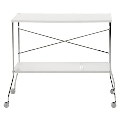 KARTELL - Servierwagen FLIP - Kunststoff - E / weissglänzend - 80/40/71 cm