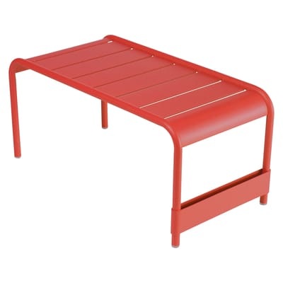 Luxembourg Couchtisch L 86 cm - Fermob rot en metall