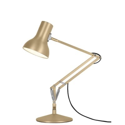 Anglepoise Type 75 Mini Metallic Tisch goldglanz
