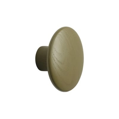 The Dots Wood Wandhaken / Small - Ø 9 cm - Muuto en