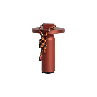Quasar LED Lampe ohne Kabel / Aluminium - H 26 cm - Petite Friture rot en metall