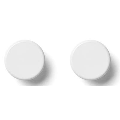 menu Norm Knobs Handtuchhaken 2er-Set weiß