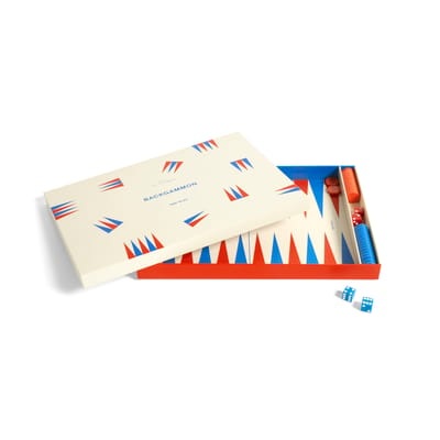 Hay Play Jeu Backgammon - Hay bunt en plastikmaterial