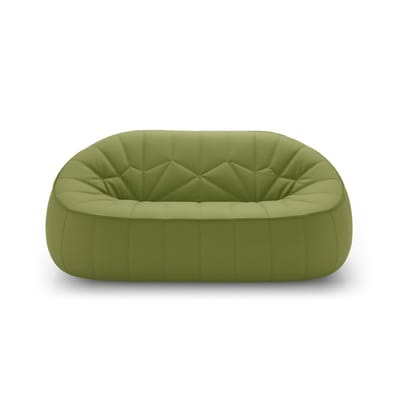 Ottoman Gartensofa 2-Sitzer / Kunstleder - L 165 cm - Cinna en